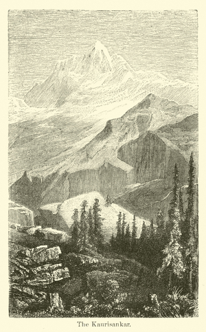 The Kaurisankar (engraving)