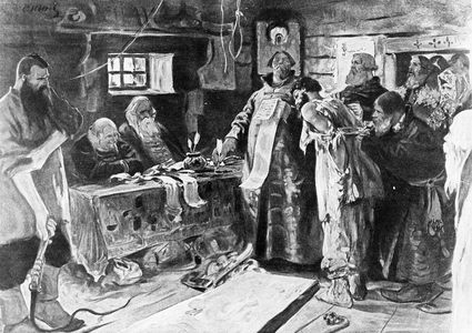 Justice Was Administered During the Reign of Tsar Alexis (Aleksei Mikhailovich Romanov) by Landlords and their Agents Who Exacted Heavy Fines and Knoutings to Peasants Who Dared to Make Any Complaints.