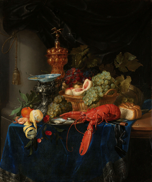 Still Life with Golden Goblet, c.1655 (oil on canvas)
