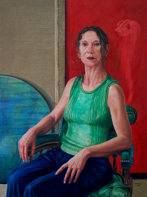 The Director Anna Neuhaus, 2025 (oil on canvas)