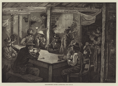 Organ-Grinders' Kitchen, Saffron-Hill (engraving)