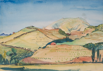 Tour Madeloc, 1910 (w/c on paper)