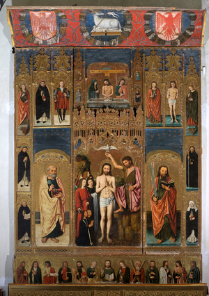Polyptych of the Baptism of Christ, 1495 (tempera on panel)