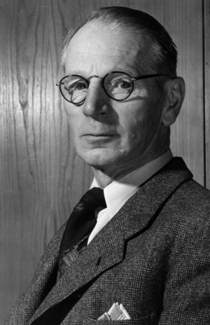 Oslo 19500502: Broadcasting manager Kaare Fostervoll …, 1950 (photo)