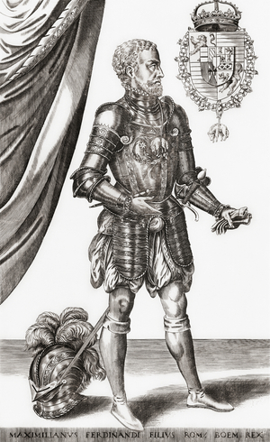 Maximilian II, Holy Roman Emperor, 16th century (print)