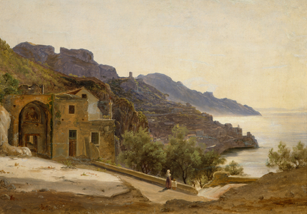 Terrace in Amalfi, 1833 (painting)