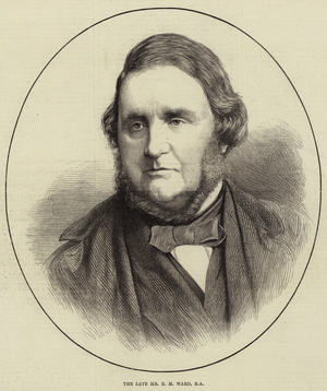 The Late Mr E M Ward, RA (engraving)