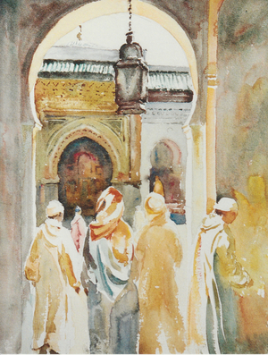 Into the Karaouiyne, 2000 (w/c)