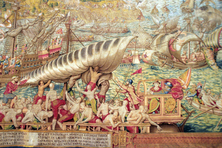 Tapestry from the carpet cycle about Charles Tunis campaign - exhibit of the exhibition..., 2000 (photo)