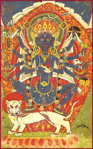 India: The Goddess Kali, Tamil Nadu, late 19th century