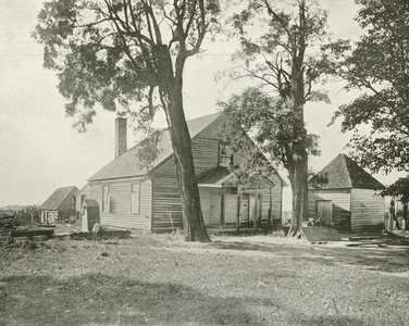 House in which Stonewall Jackson Died, Richmond, Virginia (b/w photo)
