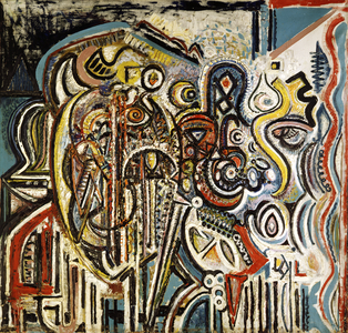 Portrait of Pegeen, 1942-43 (oil on linen)