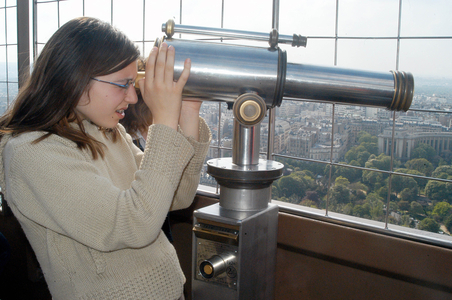 Paris seen from the Eiffel Tower