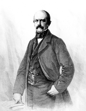 Otto von Bismarck, c. 1860 (engraving)