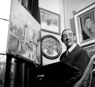 Maurice Utrillo, 1953(b/w photo)