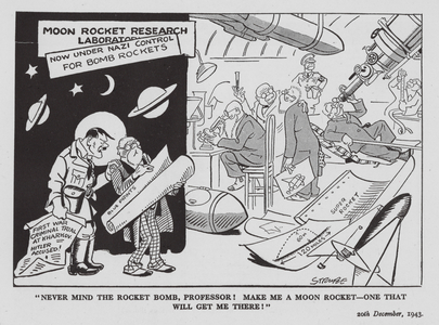 Strube WW2 cartoon (litho)
