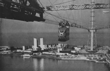 Sky Ride Car At The Century Of Progress