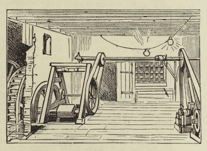 The Electric Light at Godalming (engraving)