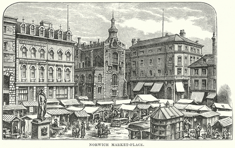 Norwich Market-Place (engraving)