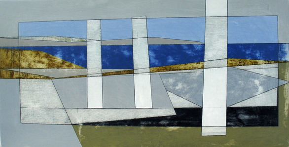 Delos 9, 2012 (acrylic on board)