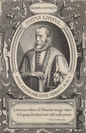 Justus Lipsius, 1605 (engraving)