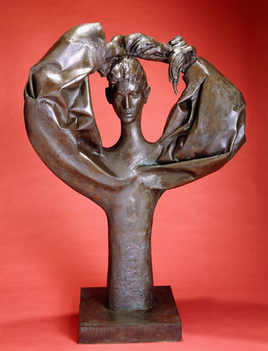 Bust of Inga, 1974 (bronze with brown patina)