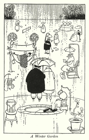 A Winter Garden (litho)