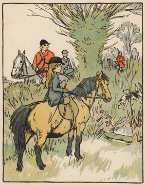 Little Miss Lucy (colour litho)