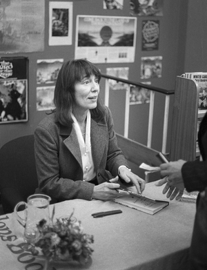 Beryl Bainbridge, 1980 (b/w photo)