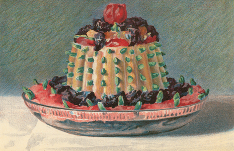 Imperial Tipsy Cake (colour litho)