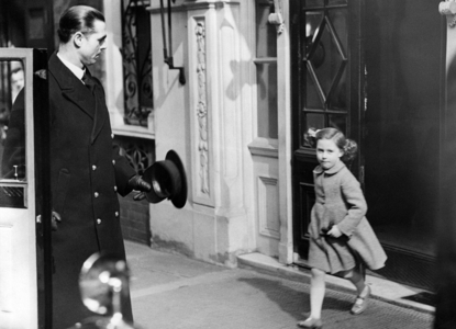 Princess Margaret, 1937 (b/w photo)