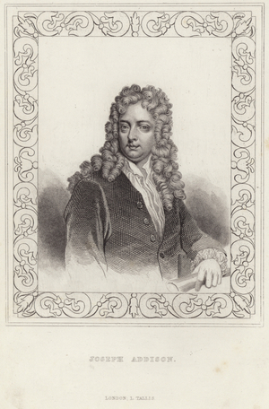 Portrait of Joseph Addison (engraving)