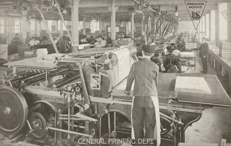 General Printing Department (b/w photo)