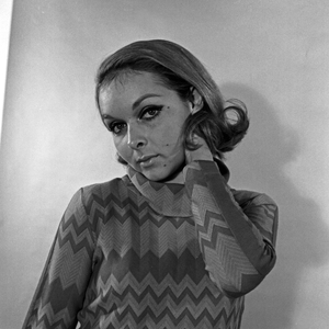 German actress Sandrine Schmidt, Germany 1960s