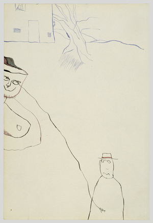 Drawing, 1940 (ink on paper)