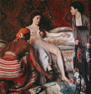 La Toilette (oil on canvas)