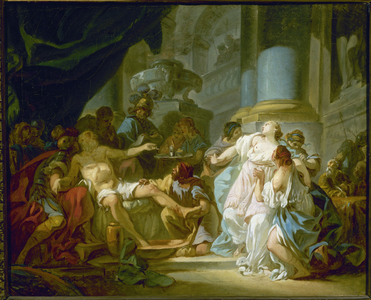 The Death of Seneca, 1773 (oil on canvas)
