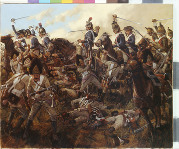 Marengo 1800, Kellerman's Charge, 2010 (oil on linen)