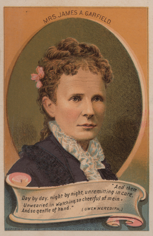 Mrs James A Garfield (chromolitho)