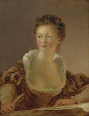 The Letter, c.1776 (oil on canvas)