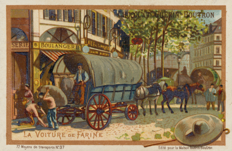 Flour wagon (chromolitho)
