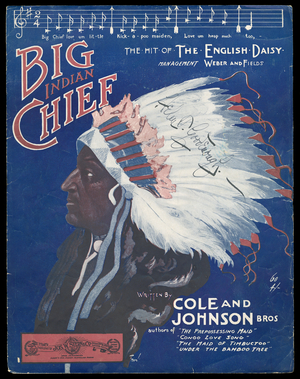 Big Indian Chief, c.1770-1959 (print)