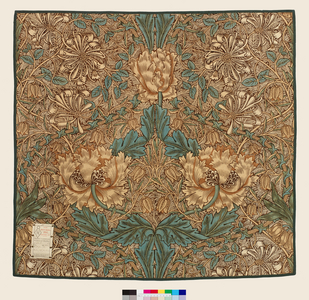 Honeysuckle, 1876 (printed textile)