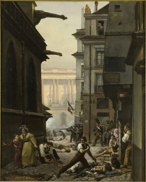 Episode of July 29, 1830, morning, 1831 (oil)