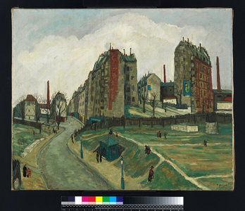 Le Boulevard Sérurier (The Boulevard Serurier), 1910 (oil on canvas)