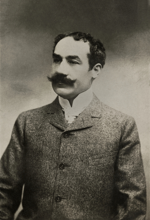 Portrait of the French artist Andre Calmettes ( 1861 , 1942 ) (photograph)