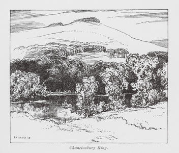 Chanctonbury Ring (litho)