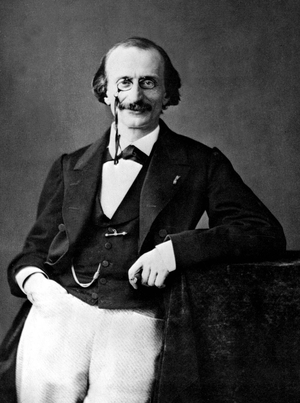 Jacques Offenbach (1819-1880) german composer and cellist naturalized French, here c. 1870
