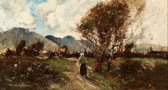 Homeward Bound (oil on canvas)