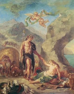 The Four Seasons. Autumn: Bacchus and Ariadne, 1862 (oil on canvas)
